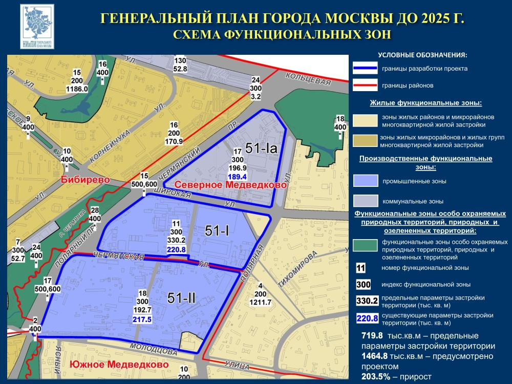 План застройки медведково